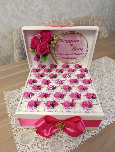 Xonça: Heri xoncasi;Toy,xina,nisan,heri,elcilik,40 gunluk,ad gunu,xestexana — 6