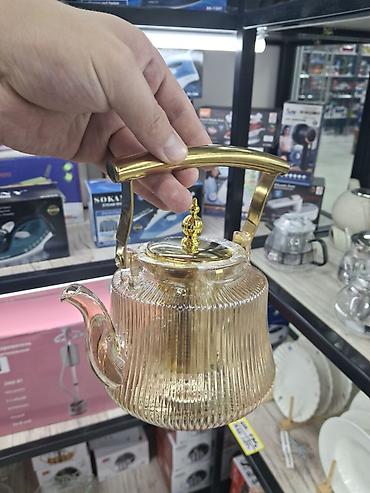 каркаде чай: Стеклянный чайник Cool Kettle Set - Материал: термостойкое — 2