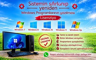 ucuz yuk dasima bakı: Xidmət: Kompüter sisteminin sıfırlanması və Windows proqramlarının — 1