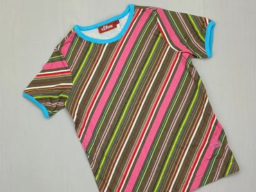 Koszulki: Koszula, stan - Bardzo dobry, wzór - Linia, kolor - Kolorowy