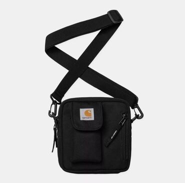 женскую сумку серого цвета: Сумка Carhartt WIP ‘Essentials Bag’ Сумка выполнена из прочного