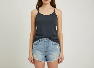 obcisła bluzka na ramiączkach: Women`s top, size S