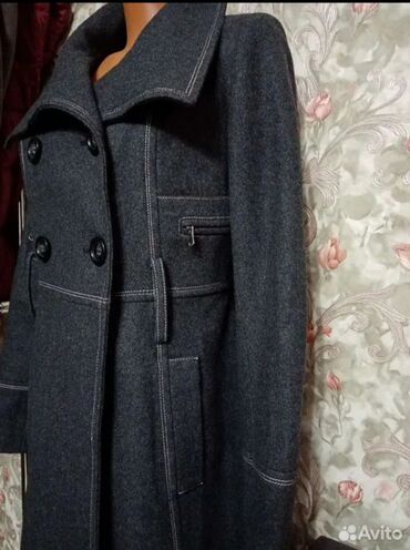 пальто zara: Пальто M (EU 38), цвет - Черный