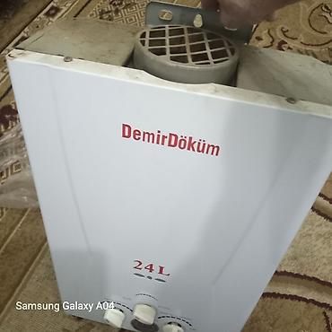 Təmir və tikinti: DemirDöküm qazla işləyən su qızdırıcısı – 24L - Tutum: 24 litr/dəqiqə — 8
