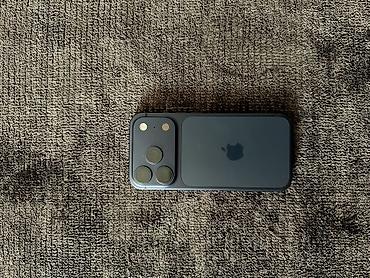 Уюлдук телефондор жана аксессуарлар: IPhone 17 Pro, Колдонулган, 512 ГБ, Көк, Коргоочу айнек, 100 % — 1