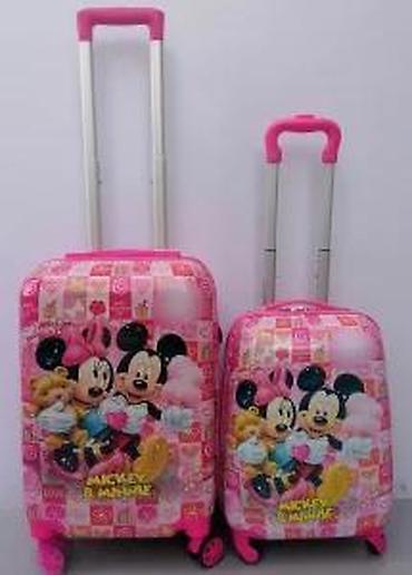 Rančevi, torbe i koferi: Dečiji set kofera – 2 komada, motiv Mickey & Minnie - Dizajn — 15