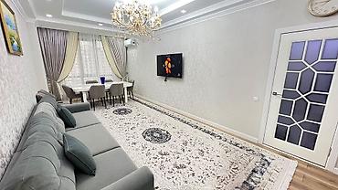 Продажа квартир: 2 комнаты, 72 м², Асанбай мкр Элитка, 3 этаж, Дизайнерский ремонт — 7