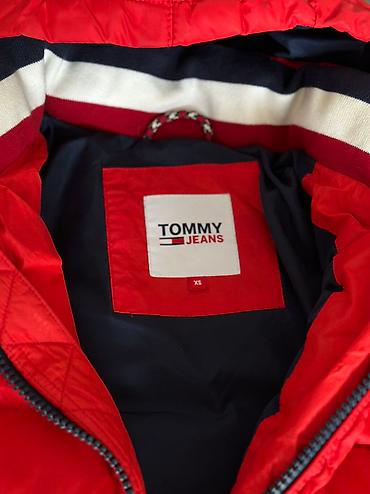 балоневая куртка: Мужская куртка, XS, Tommy Hilfiger, Б/у, цвет - Красный, Самовывоз — 4