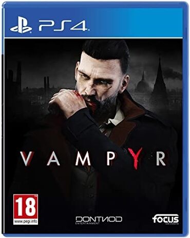 playstation 3 oyunlari: Ps4 üçün vampyr oyun diski. Tam yeni, original bağlamada. -Sahil və