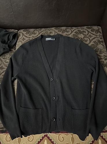 пуховой платок: Кардиган на пуговицах Polo Ralph Lauren, размер L. - Классический — 1