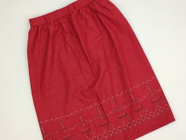spódniczka w kratkę czerwone: Women`s skirt, size S (EU 36)