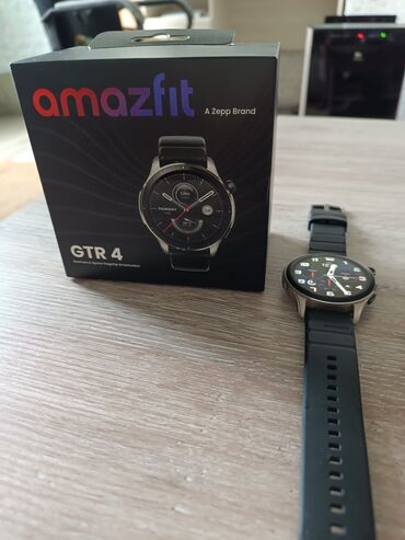 amazfit gtr 2e: Продаю умные часы Amazfit GTR 4 Состояние: отличное Комплект полный