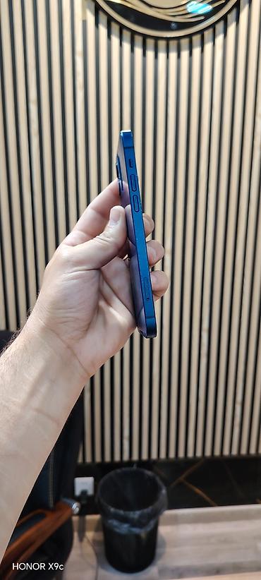 iphone 13 pro islenmis: IPhone 12, 64 GB, Göy, Face ID, Sənədlərlə, Zəmanət — 4