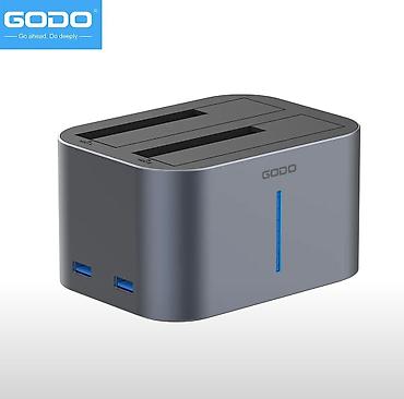 Док-станция GODO GDPD07T-U для SATA жестких дисков/SSD 2.5/3.5 с