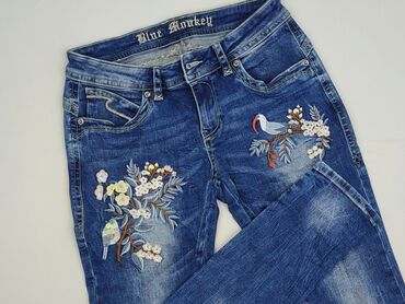 fifty style buty: Niebieski Księżyc, Jeans for women, size S