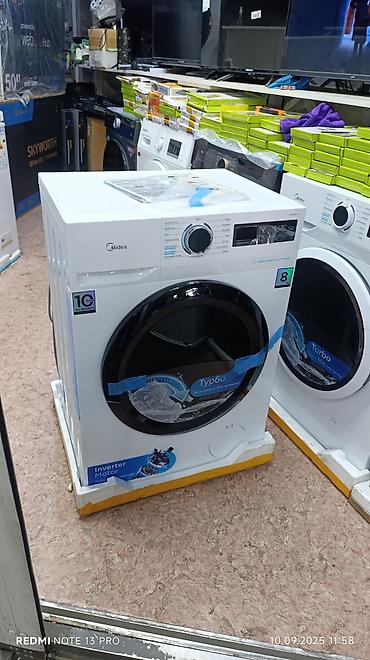 Стиральные машины автомат: Стиральная машина автомат, Новый, Midea, До 8 кг, Фронтальная, Оптом — 6