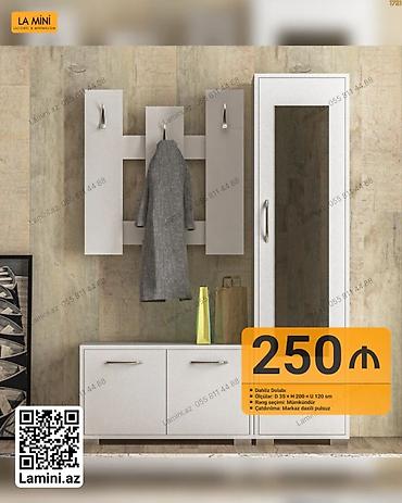 Мебель: Dəhliz dolabı dəsti - Model: La Mini (Laconic & Minimalism) - — 1