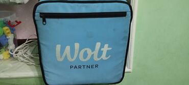 restoran avadanlıgı: Wolt sumkasi satilir