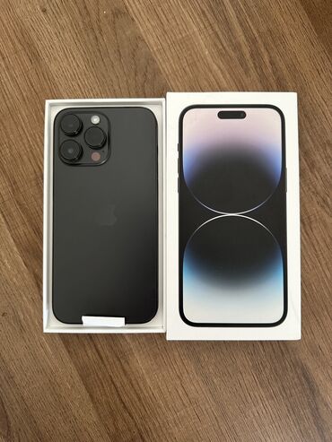 iphone 14 pro max 128 qiymeti: IPhone 14 Pro Max, 256 GB, Black Titanium, Simsiz şarj, Face ID