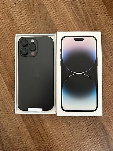 iphone 14 pro case: IPhone 14 Pro Max, 256 GB, Black Titanium, Face ID, Simsiz şarj — 2