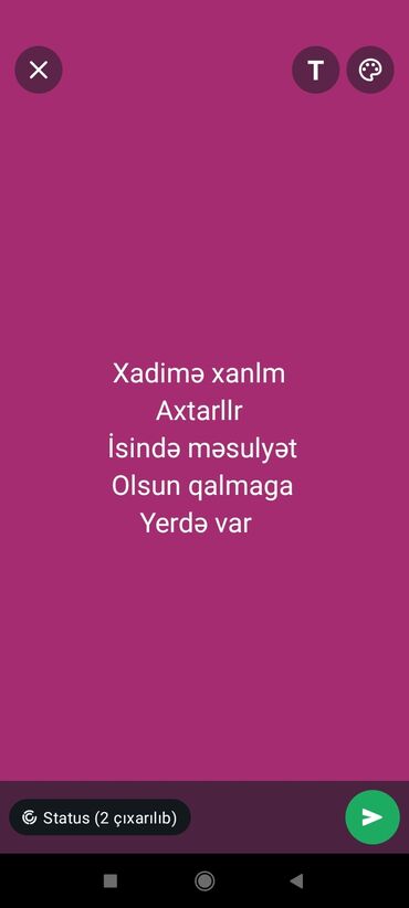 Ev personalı və təmizlik: Xadimə tələb olunur, 46 yaşdan yuxarı, 1-2 illik təcrübə, 1/2, Gündəlik ödəniş