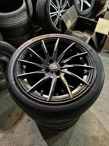 внедорожные диски: Дөңгөлөктөр монтажда 205 / 45 / R 16, Жай, Комплект, Жеңил унаалар, Куйма, тешиктери - 5