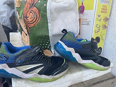 Paketi dečije odeće: Dečija obuća – paket 1) Zimske čizme za decu, tamnosive sa neon žutim — 4