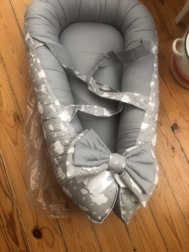 Dəstlər: Körpə geyim dəsti - 3 ədəd qalın, ayaqlı tulum: - Açıq mavi rəngdə — 59