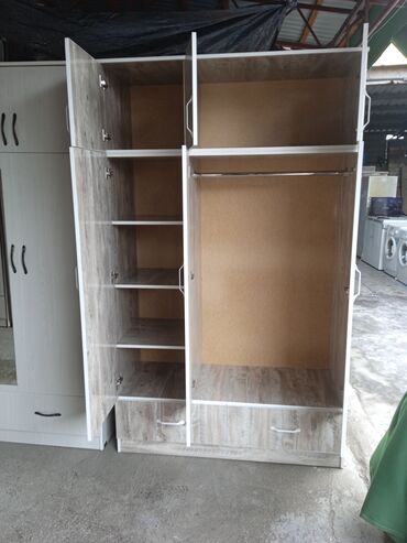 Шкафы для одежды: Шкафы для одежды есть все расцветки доставка по городу Бишкек — 7