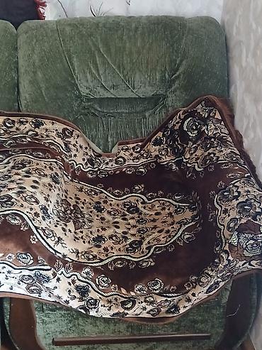 Divan üçün İşlənmiş Xovlu rəng - Yaşıl Yataq örtüyü, Ödənişli çatdırılma