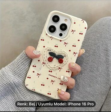 Elektronika: IPHONE 16 pro üçün case-lər. Şəkilləri çevirin. 5 model var. Qiymət