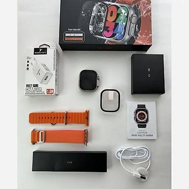 Şəxsi əşyalar: Smart Saat - HM99 Ultra Max Apple Watch Ultra dizaynından — 3