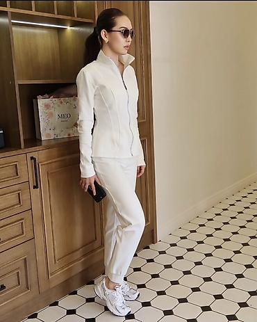 nike tech flecce: Трикотажный спортивный костюм Meo Atelier🤍 Плотный трикотаж — 1