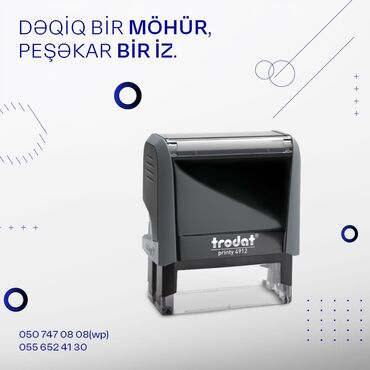 Digər biznes avadanlığı: Ciddi Hesabat Blankları
Möhür və Ştampların
Hazırlanması — 4