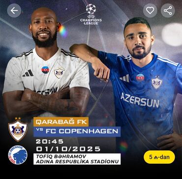 Перчатки: Sektor 13, Sıra 9, Yer 26,27,29,30.Məhsul: UEFA Çempionlar Liqası