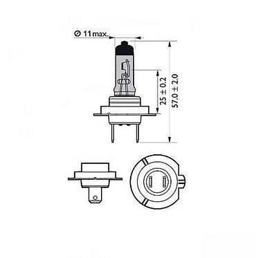 Ostalo: Halogena H7 sijalica za automobil marke Philips, deo serije — 4
