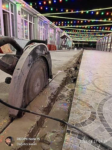 Beton işləri: Beton kəsmə xidməti - Divar, döşəmə və tavanlarda dəqiq və səliqəli — 24