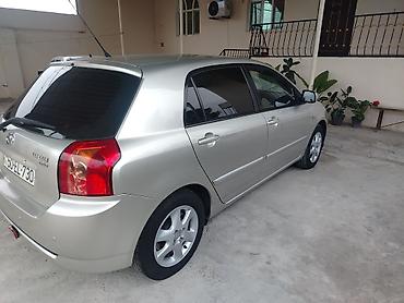 tra: Toyota Corolla hatchback (E120) – gümüş rəng. Texniki xüsusiyyətlər — 1