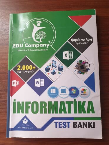 informatika bələdçisi pdf v Azərbaycan | Kitablar, jurnallar, CD, DVD: Informatika fenni uzre test kitabi