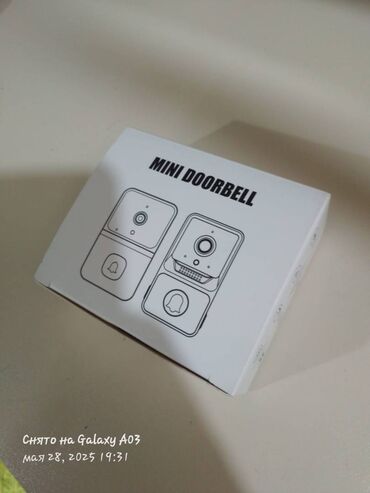 видеокамера: Mini DoorBell. Tep-teze. Ishlenmemish. 28man. Almaq isteyen