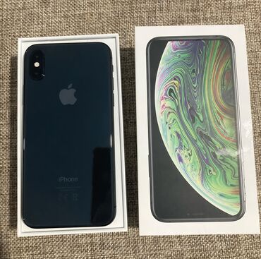 Mətbəx texnikası: IPhone Xs Max, 256 GB, Qara, Zəmanət, Barmaq izi, Simsiz şarj