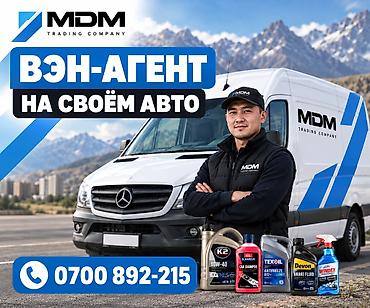 Торговые агенты: Вэн-агент на своём авто (продажа автомобильной продукции) Компания — 1