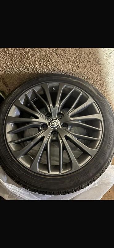 camry 70 диски: Колеса в сборе 235 / 45 / R 18, Зима, Б/у, Комплект, Литые, отверстий - 5 — 2