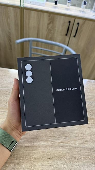 Уюлдук телефондор жана аксессуарлар: Samsung Galaxy Z Fold7, Жаңы, 512 ГБ, түсү - Кара, Бөлүп төлөө менен, 2 SIM — 2