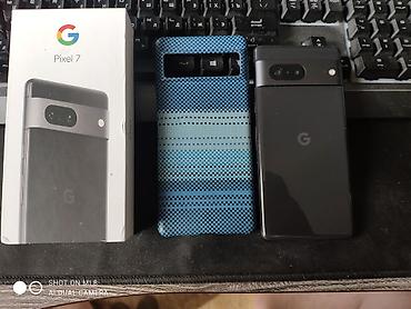 Уюлдук телефондор жана аксессуарлар: Google Pixel 7, Колдонулган, 256 ГБ, түсү - Кара, eSIM — 1