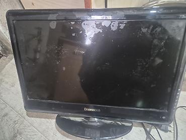 Телевизор Changhong, диагональ примерно 19–22". Плоская LCD‑панель