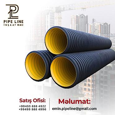 Digər tikinti materialları: "Pipe Line İnşaat" şirkəti olaraq infrastruktur layihələriniz üçün -da lalafo.az — 10 Digər tikinti materialları: "Pipe Line İnşaat" şirkəti olaraq infrastruktur layihələriniz üçün — 10