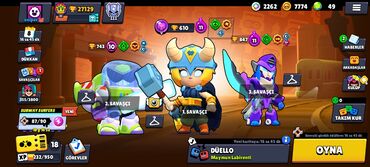 Digər oyun və konsollar: Brawl Stars hesabı Karakter Sayı 74 - Kupa: 27 129 (bütün zamanların