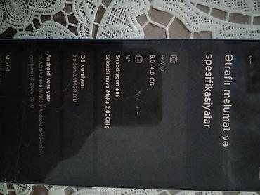 Xiaomi 12, 256 GB, rəng - Mavi, 
 Qırıq