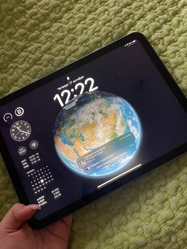 ipad 5 поколения: Планшет, Apple, эс тутум 64 ГБ, 10" - 11", Wi-Fi, Жаңы, Классикалык түсү - Көк